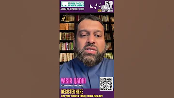 Yasir Qadhi ISNA Convention 2025 Speakers ISNA 62nd Convention 