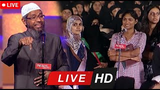 Live Question Answer Between Beautiful Girl and Dr. Zakir Naik