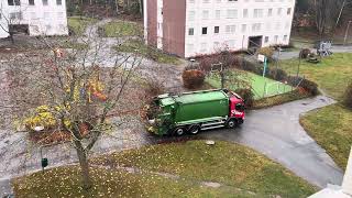 Garbage Truck 🚛 Reverse Driving 🛞Stockholm 🌇 Sweden 🇸🇪 Trash 🚮 Waste Removal Tracker 🚜