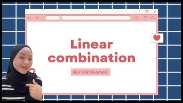 MAT263 - APPLICATION OF LINEAR ALGEBRA