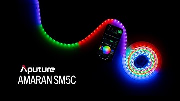 Aputure Amaran SM5c RGB Led Strip, complete walkthrough