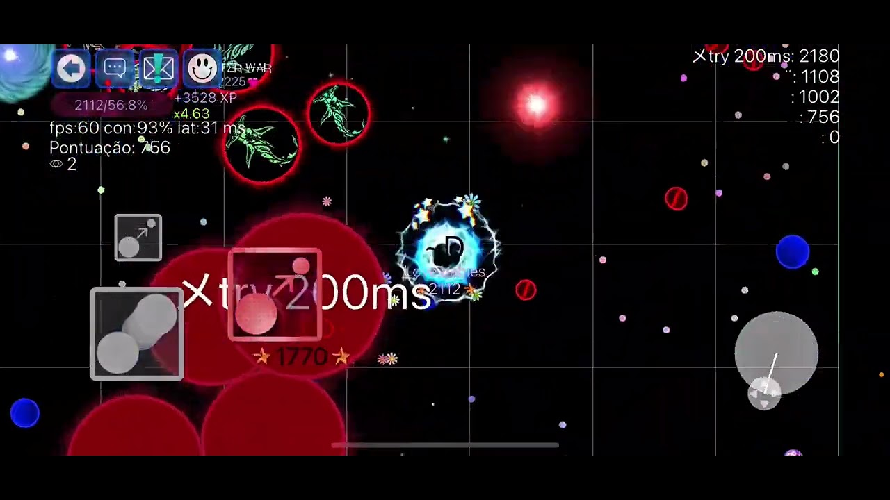 🟣Nebulous PvP insano ontem de noite Eu ri demais 😅😅😅 Nebulous 🟣