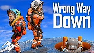 Wrong Way Down - Part 3 (Space Engineers Survival Challenge)