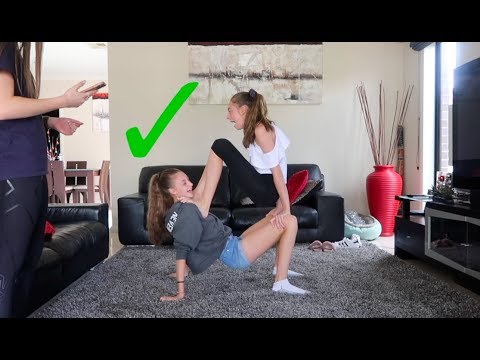 Craziest and funniest YogA Challenge W/ Our Cousin || The McInnes Sisters