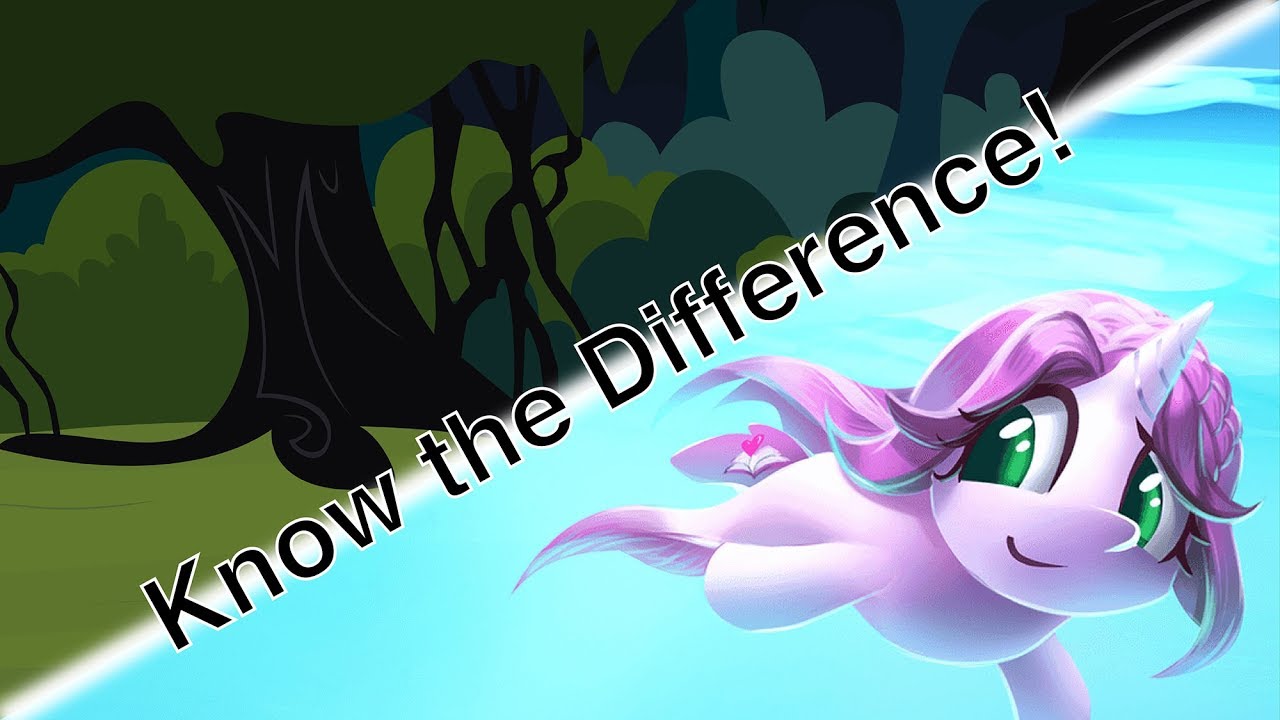 Know the Difference: Everfrees - Know the Difference: Everfrees