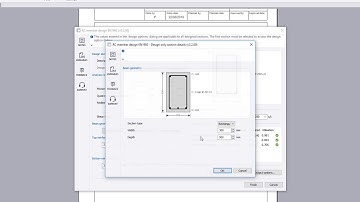 RC beam design (EN1992)