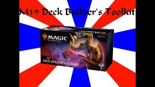MTg M19 Deckbuilder's Toolkit Opened!