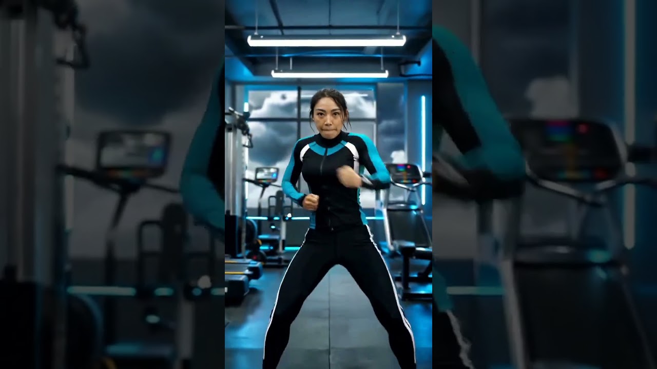 Neon Storm Warrior Ignites Power | Music: viii by @67MinMusic