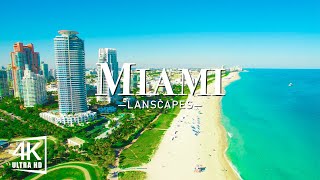 MIAMI 4K - Scenic Relaxation Film With Calming Music - Nature 4K Video UltraHD