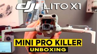 The DJI Lito X1 is DJI's entry-level premium drone, packaging high-end safety and camera hardware