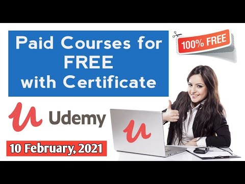 Udemy Free Online Courses with Certificate | Udemy 100% OFF Coupons | Udemy Free Courses