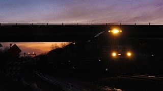 NS 16N Mega-Train With Two Mid-Train DPUs - Derry PA