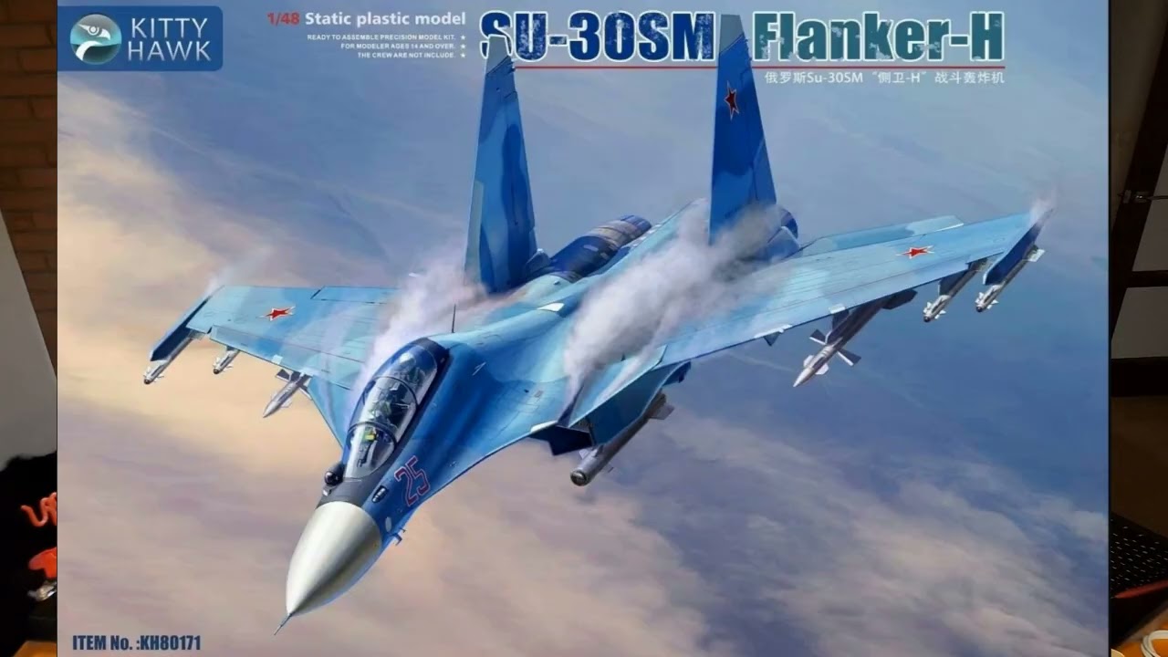 Су 30 Вторая часть обзора модели в 1/48