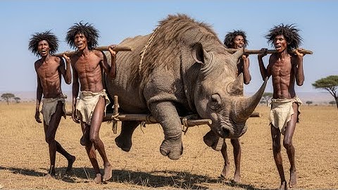 Life 2.4 Million Years Ago | Clash with the Two-Horned Dicerorhinus