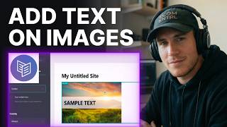 How To Add Text Over Images And GIFs In Carrd (2026) | Image Blocks