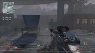 Modern Warfare 2- Amazing M21 Trick-shot!