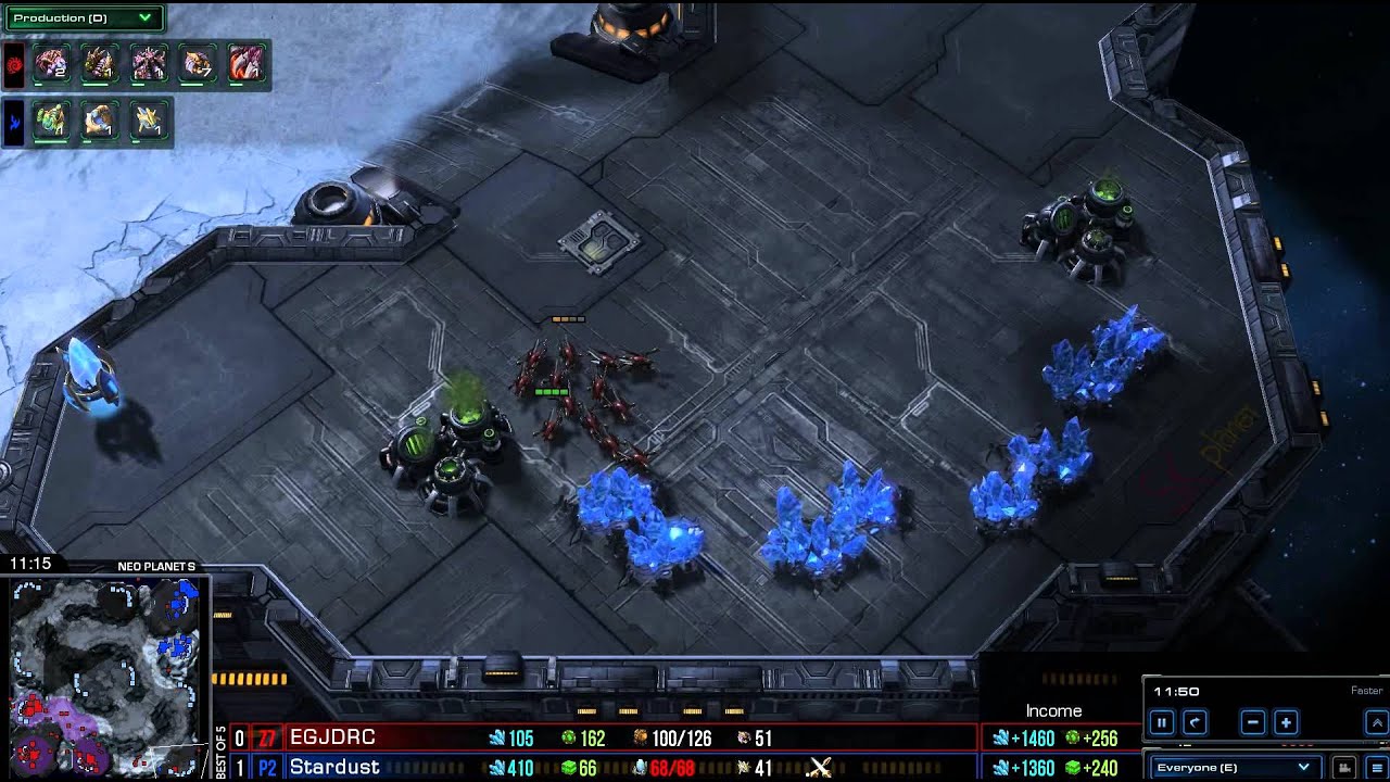 games people play HD Starcraft 2 Jaedong v Stardust ZvP Heart of the Swarm g4