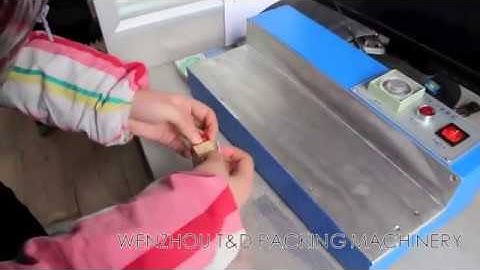 CW 115 film wrapping machine perfume box cellophane wrapping machine box packing machine
