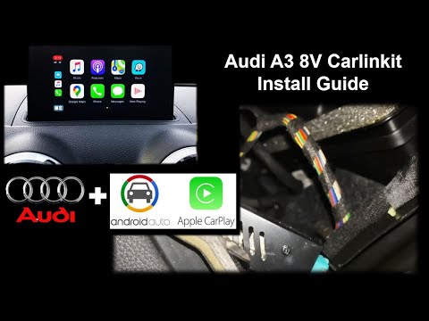 2016 Audi A3 Carlinkit Apple Carplay Install Guide 