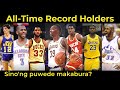 NBA All Time Record HOLDERS at Sino sa CURRENT Players ang PUWEDENG MAKABURA?