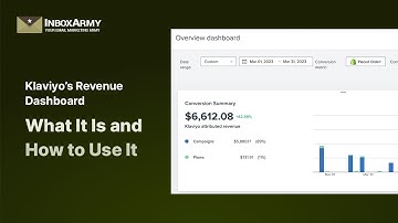 Klaviyo’s Revenue Dashboard - What It Is and How to Use It