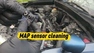 Subaru Forester Map sensor, Maf sensor, and Throttle Body cleaning 2001 Subaru Forester Map Sensor Location