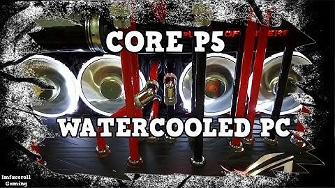 ROG Themed Thermaltake Core P5 Custom WATERCOOLED PC build - Liquid cooled gaming mod by PC Matters