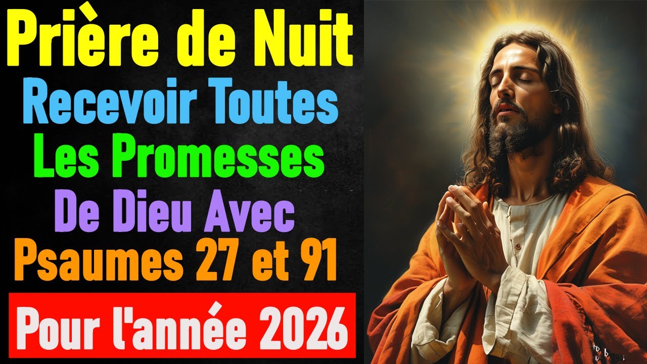 Prière de Nuit avec les Psaumes 27 et 91 pour Recevoir les Promesses de Dieu cette Année pour ta Vie