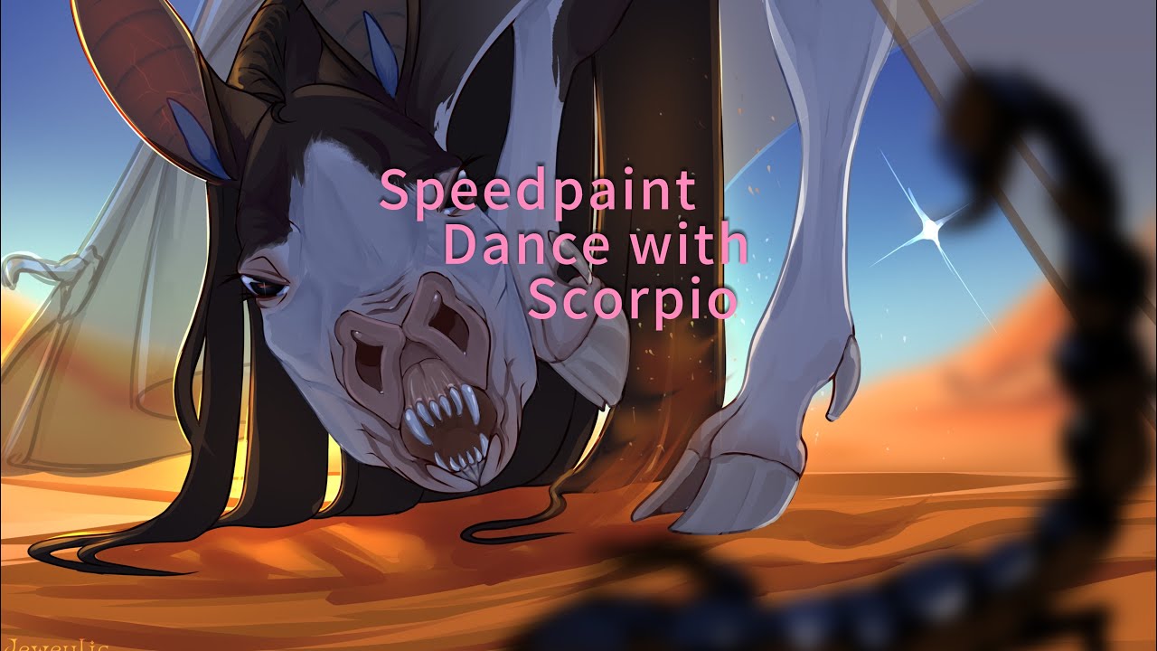 Speedpaint ART HORSE Dance with Scorpio 