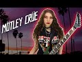 MÖTLEY CRÜE - Girls Girls Girls (guitar cover + SOLO) | Sonia Anubis