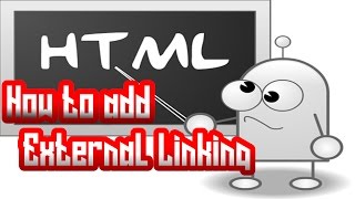 How to add external linking in html