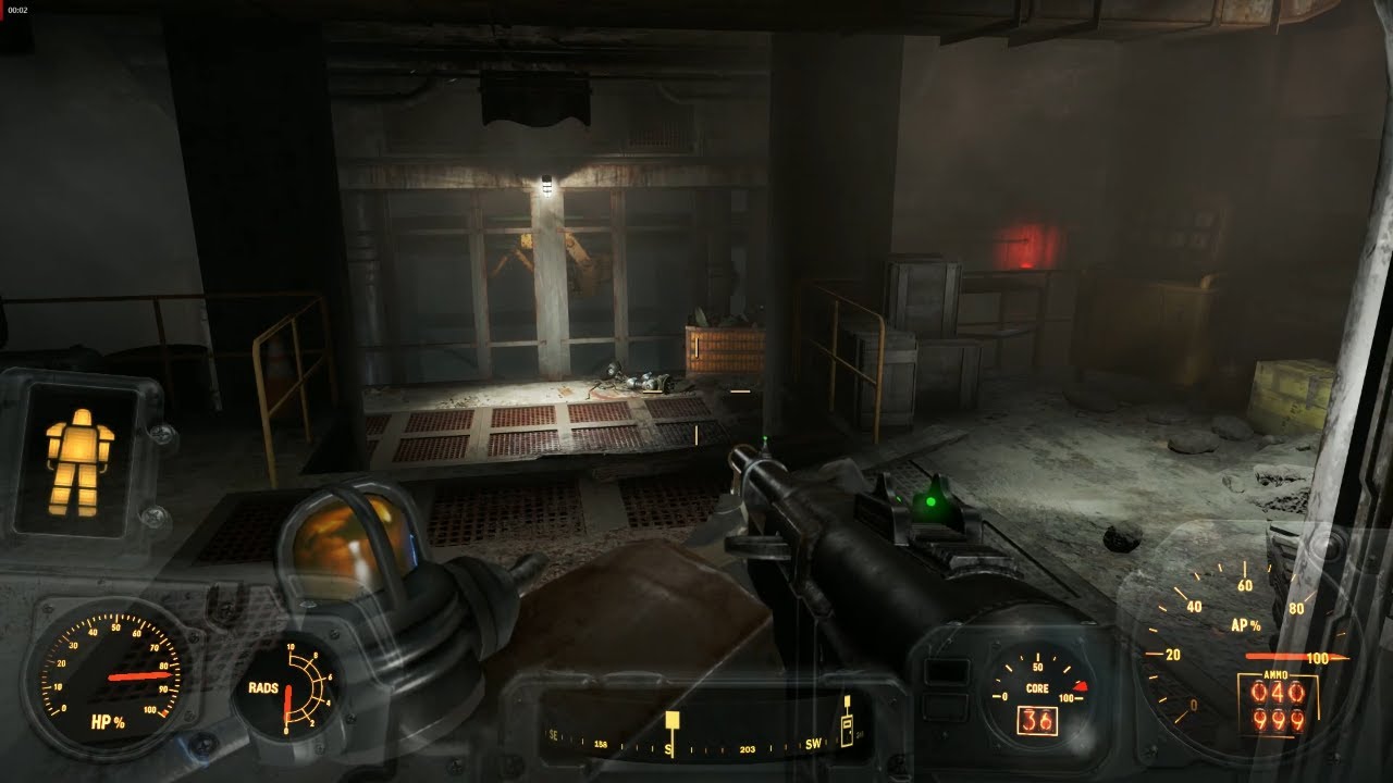 Fallout 4 Automatron: Missão Restaurando a Ordem - Caminho até o Mecanista! 