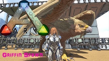 ARK | Survival Evolved | How to Spawn the Griffin PS4