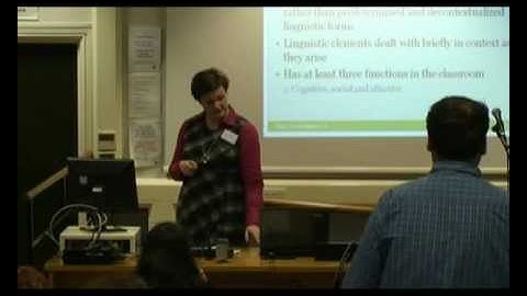 Marjo Piironen: Process Drama as a Tool for Language Education, SOAS, University of London