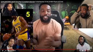 YOU A CASUAL! Reacting To Flight Reaction To My Reaction To His Reaction Of My 25 NBA Players
