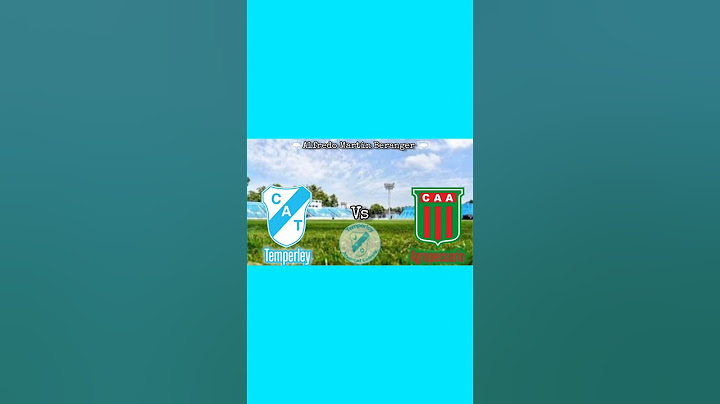 Temperley Vs Agropecuario #bnacional #futbol #temperley