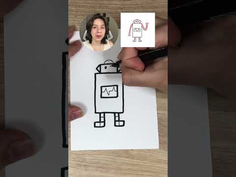 Vídeo: Como desenhar um robô você mesmo?