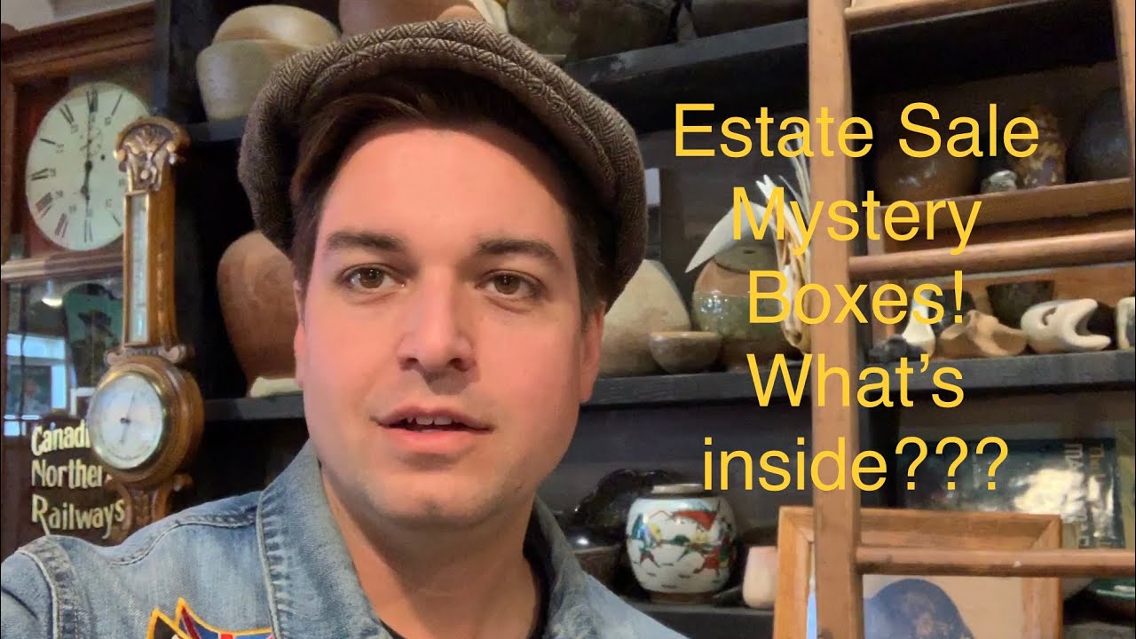 Mystery estate treasures! Sorting through years of estate boxes! YouTube