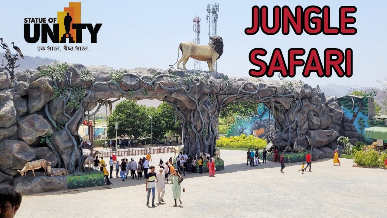 jungle safari in statue of unity