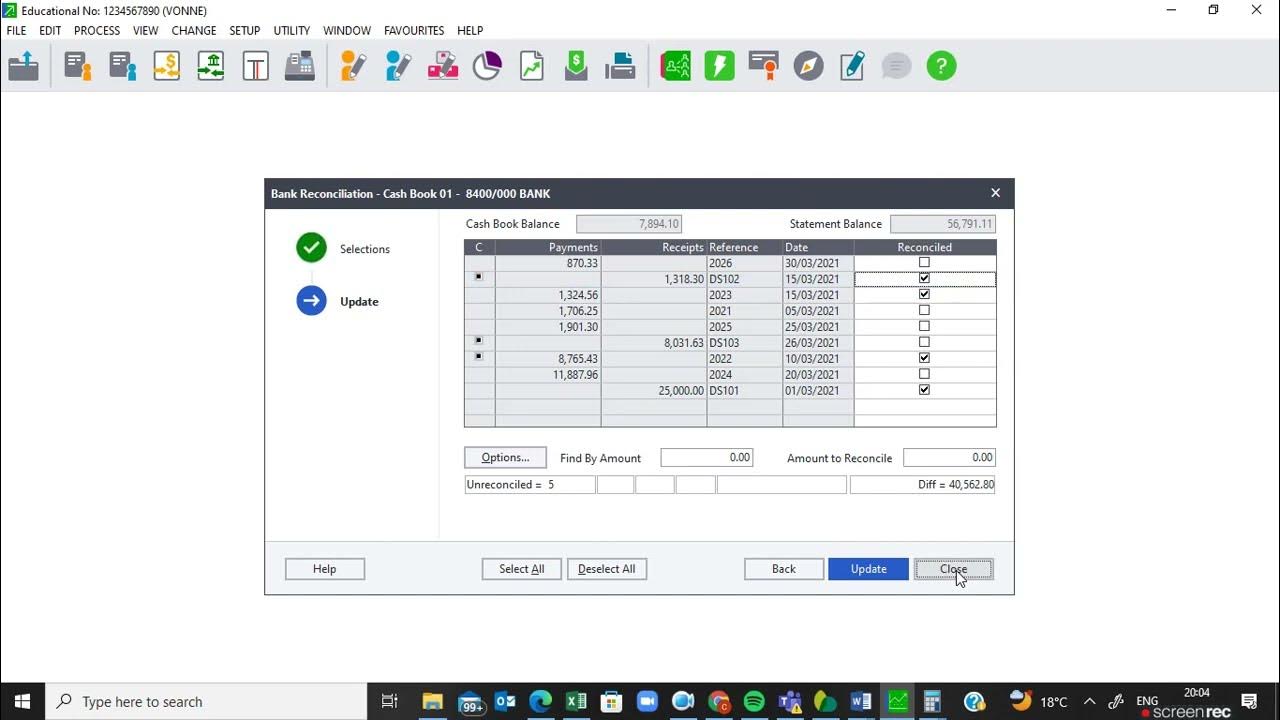 COMPUTERISED FINANCIAL SYSTEMS N4 BANK RECONCILIATION PART 1 VOLUME computerised-financial-systems-n4-bank-reconciliation-part-1-volume
