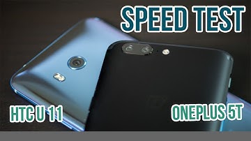 Oneplus 5T vs HTC U11 Speed Test! Multitasking, Benchmark