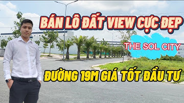 The Sol City Cần Bán Nhanh Lô Đất Đường 19m Trung Tâm dự Án