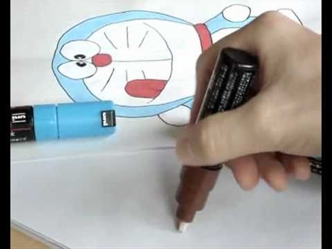 Best paper for Paint markers like Posca and complete painting process. Paint  with me! 