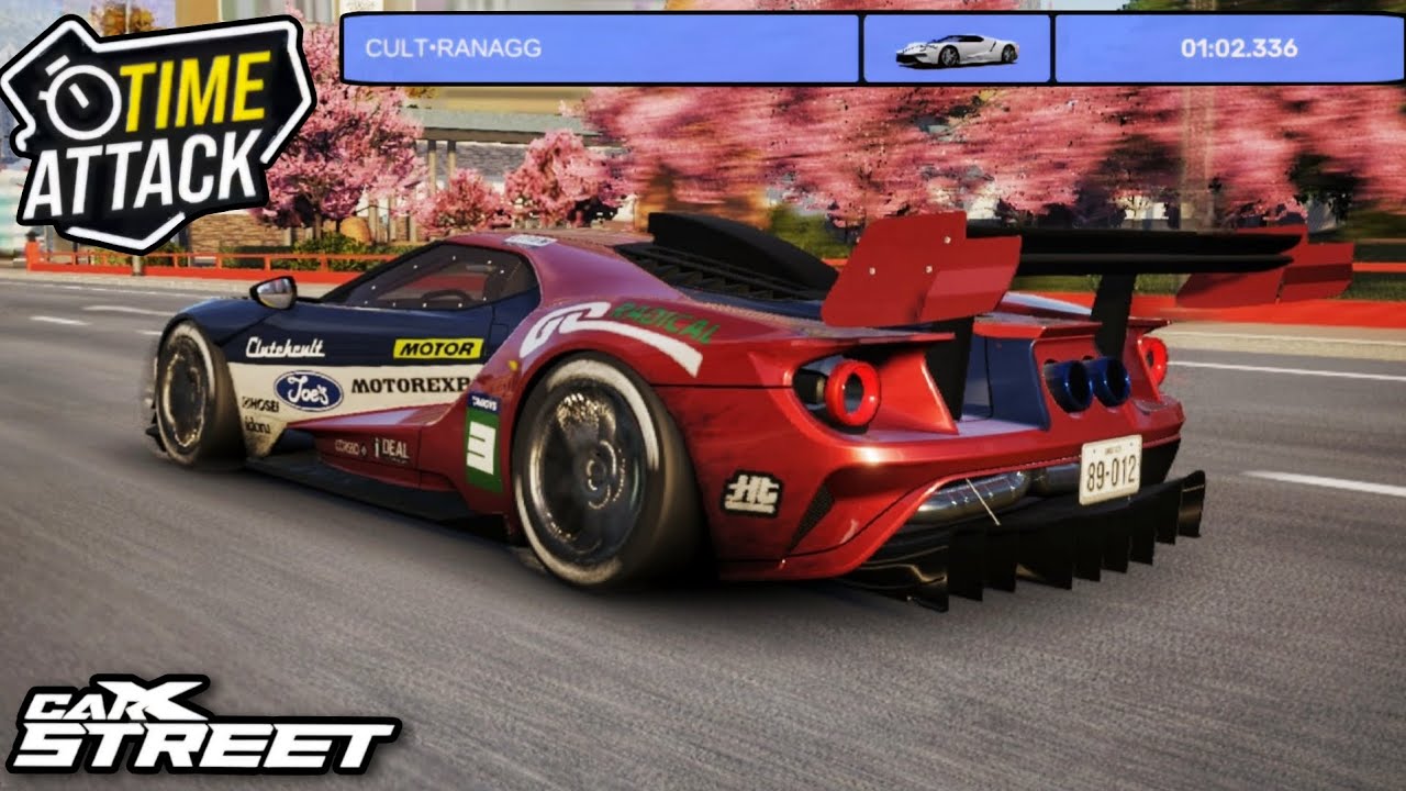CarX Street — новый Ford GT (AR8) Time Attack | CarX Street — 1.12.1 Time Attack