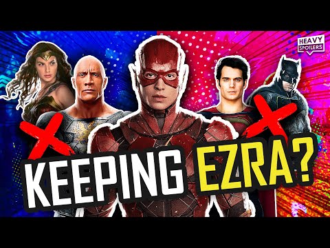 DCU Keeping Ezra Miller Flash? Wonder Woman Plans, The Rock, Superman & The New Slate Coming Soon