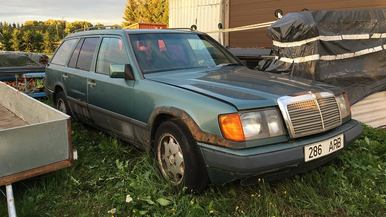 Starting Mercedes-Benz E200 TE After 4 Years + Test Drive