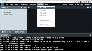 Nitrous.io Rails demo