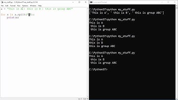 Python Tutorial - 12 - Strings - Replace and Split