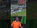 King Didier knows how to celebrate a goal! 👑🇨🇮  #TotalEnergiesAFCON2023Final #shortvideo #shorts