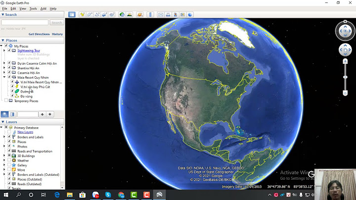 Hướng dẫn dùng google earth